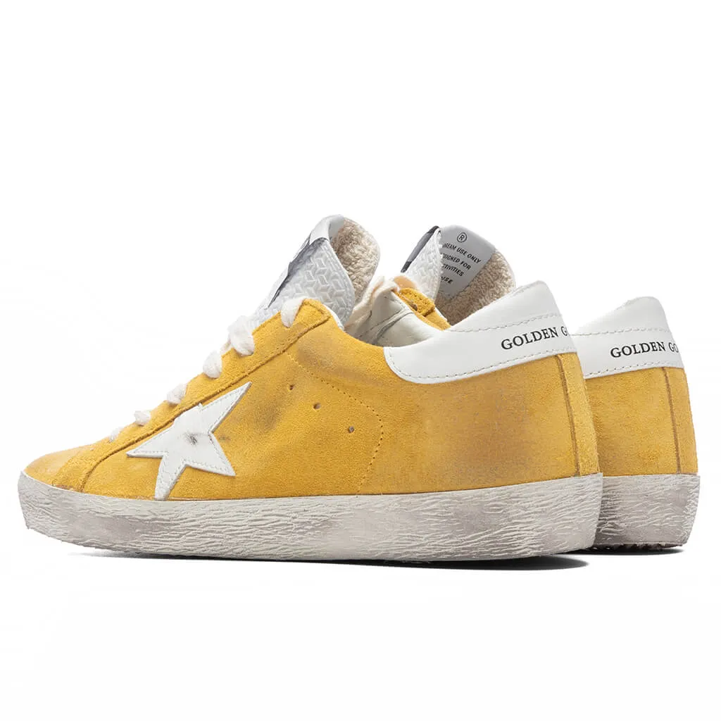 Women's Super-Star Sneakers - Mustard/White