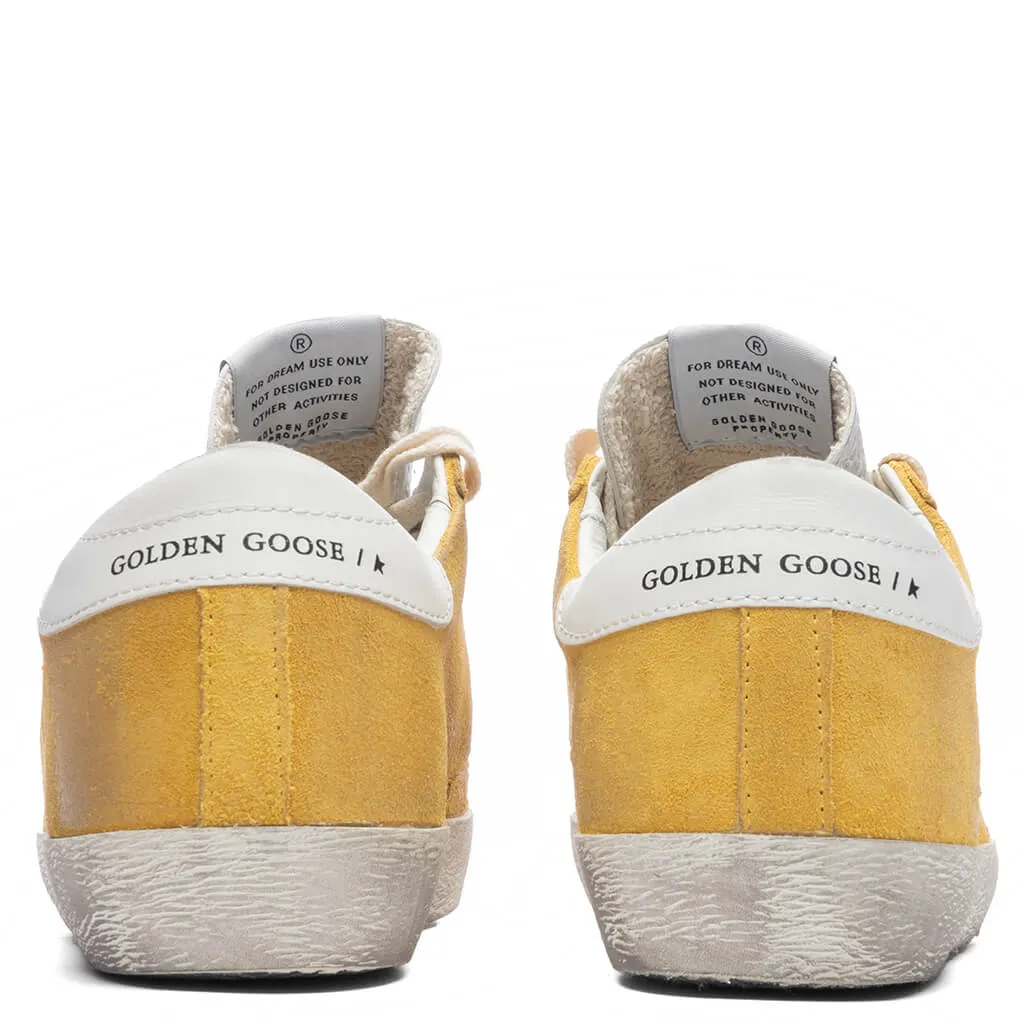 Women's Super-Star Sneakers - Mustard/White